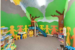 View of children's playroom