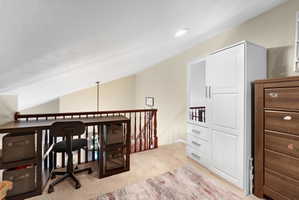 Bedroom / loft area