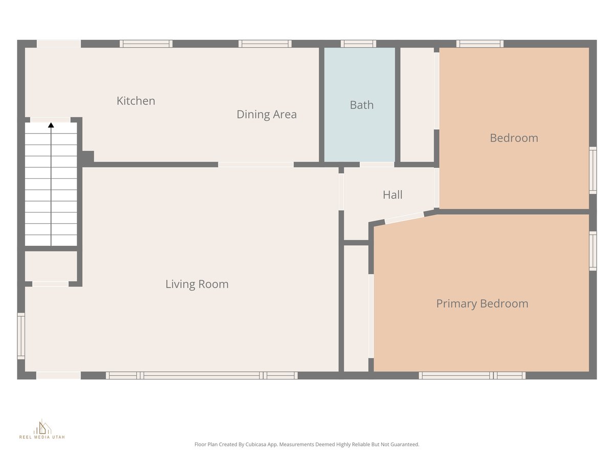 View of home main level floor plan