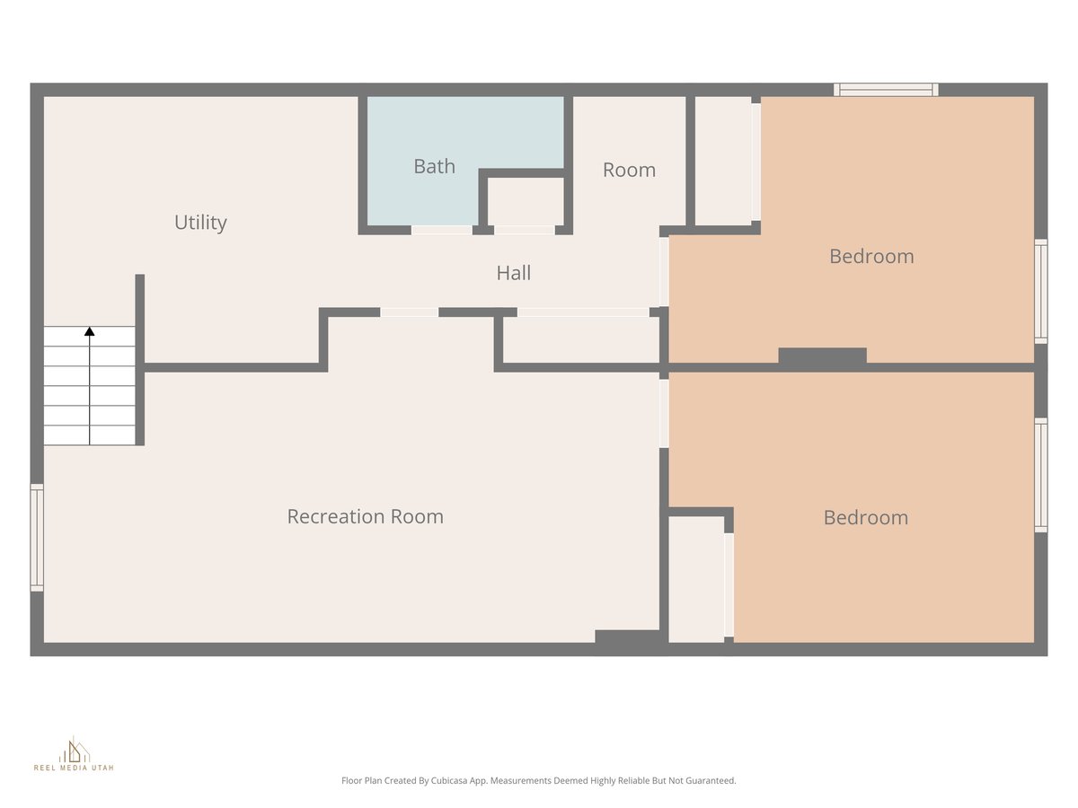 View of home  basement floor plan