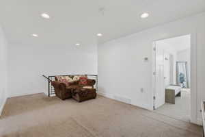 Large loft area could be used as a family room, and office, or other flex space
