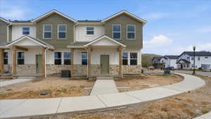 This is not the exact unit. All units have the same style and finishes throughout.