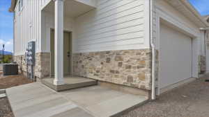 This is not the exact unit. All units have the same style and finishes throughout.