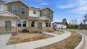 This is not the exact unit. All units have the same style and finishes throughout.
