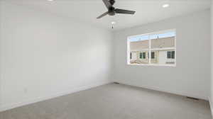 This is not the exact unit. All units have the same style and finishes throughout.