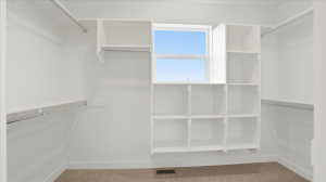 This is not the exact unit. All units have the same style and finishes throughout.