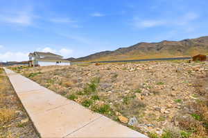 View of mountain backdrop