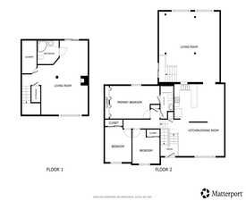 View of floor plan / room layout