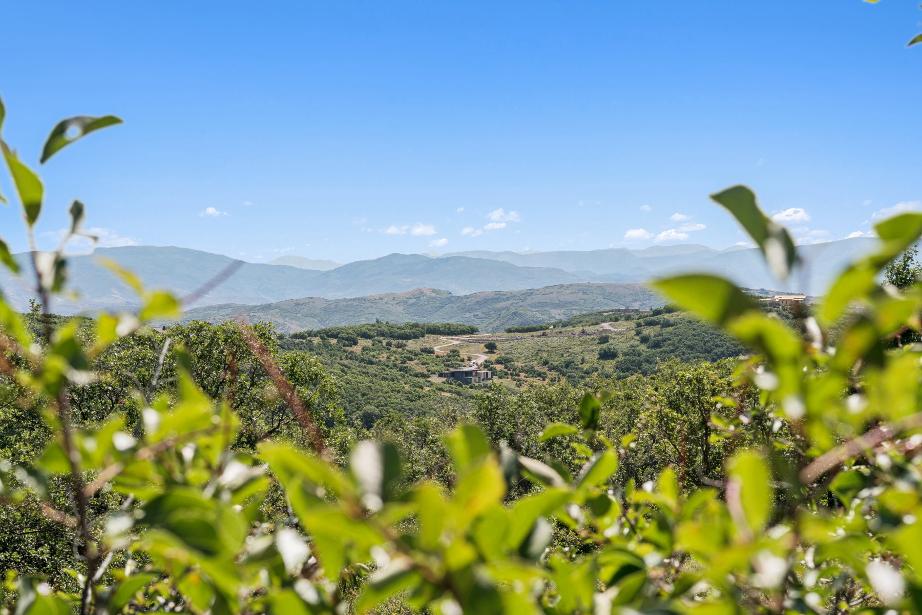View of mountain background