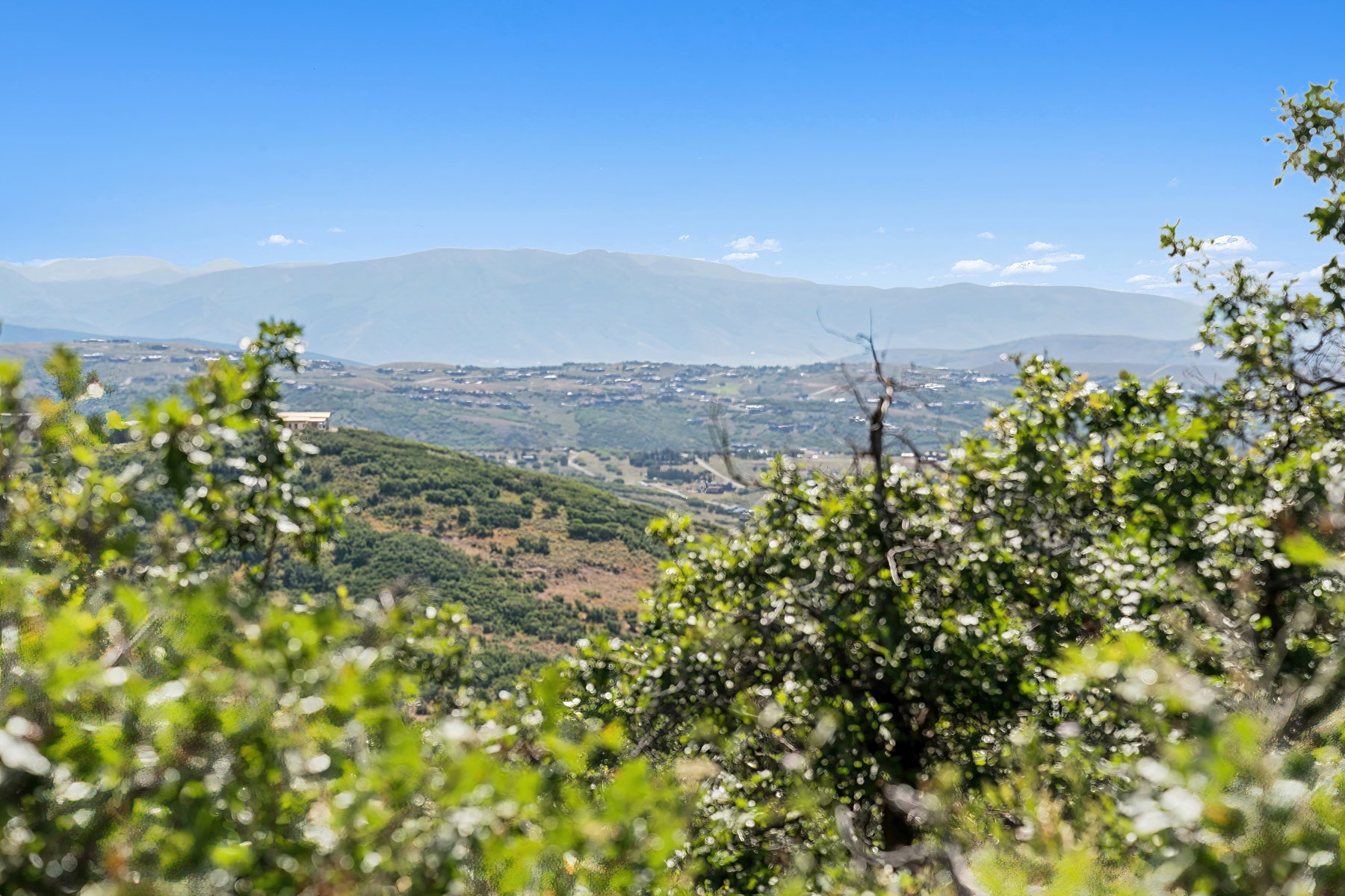 View of mountain backdrop