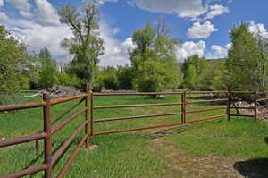 View of gate