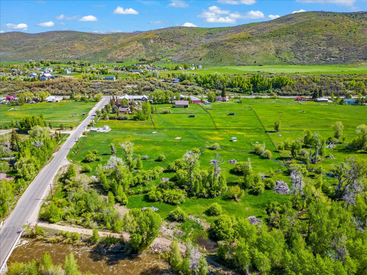 Aerial view of mountains
