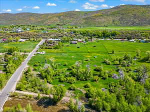 Aerial view of mountains