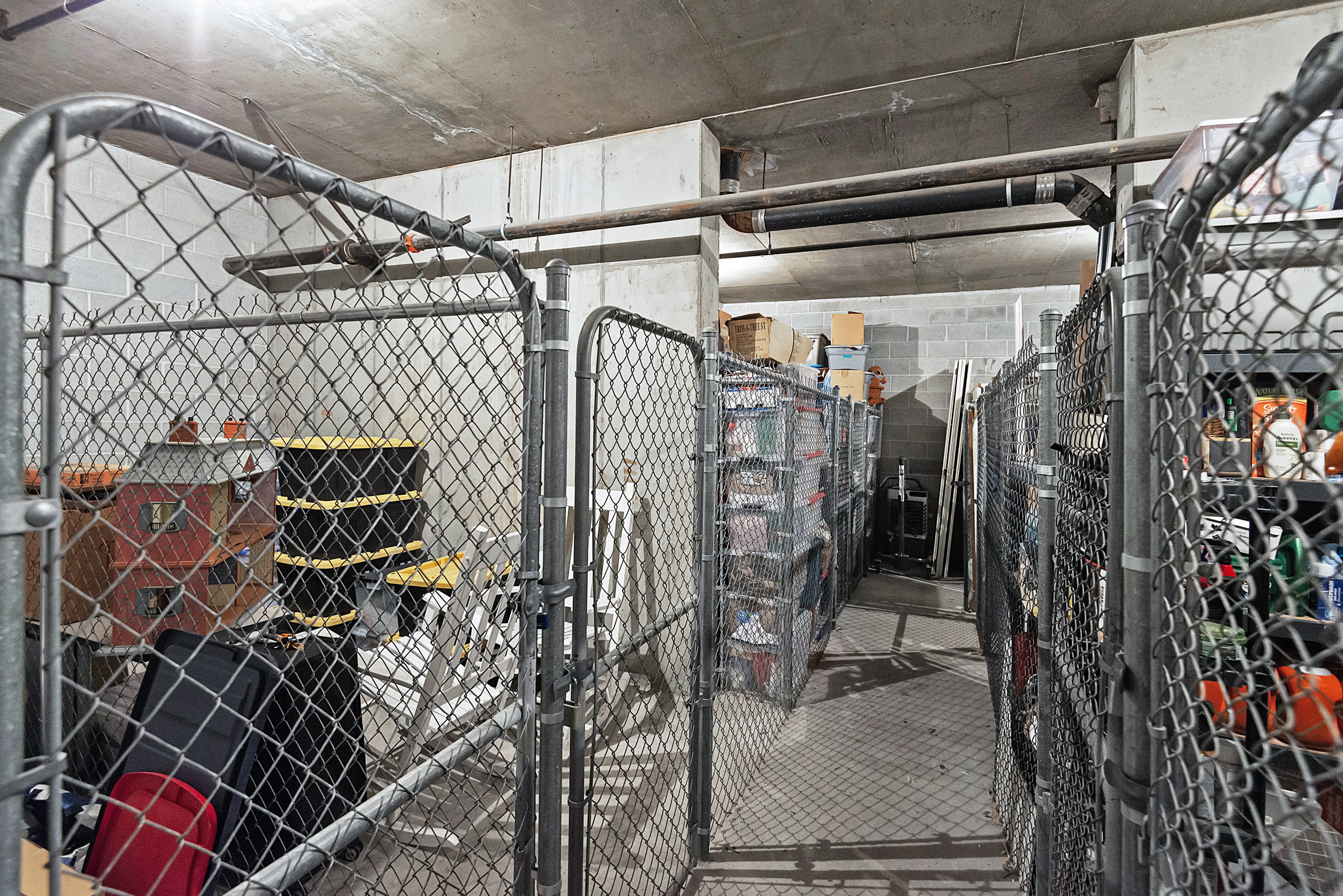 View of storage room