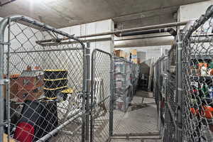 View of storage room
