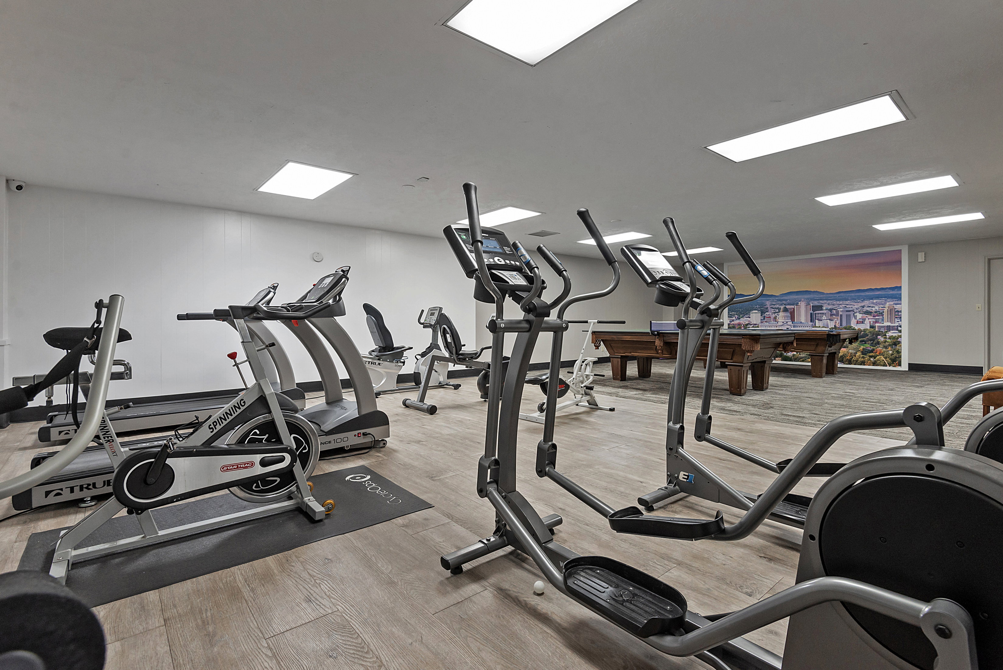 View of exercise room