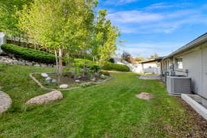 View of yard featuring a patio area