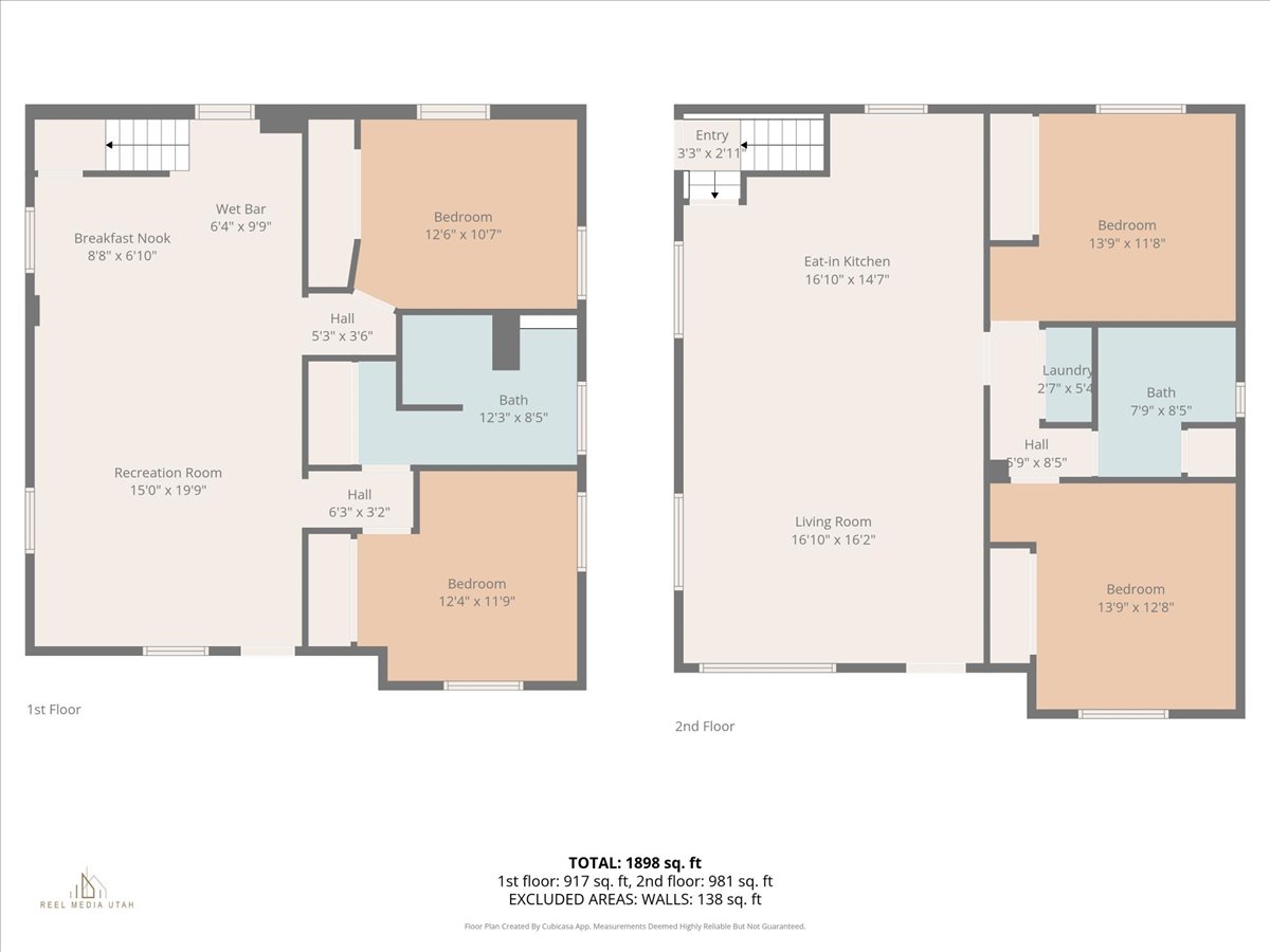 View of floor plan / room layout
