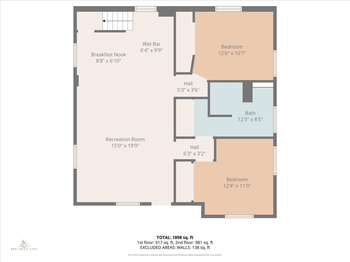 View of floor plan / room layout