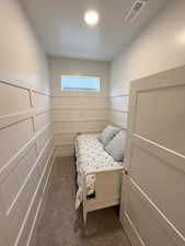 Flex room that can be used as an office, storage room, or large closet/pantry.