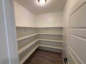 View of storage area