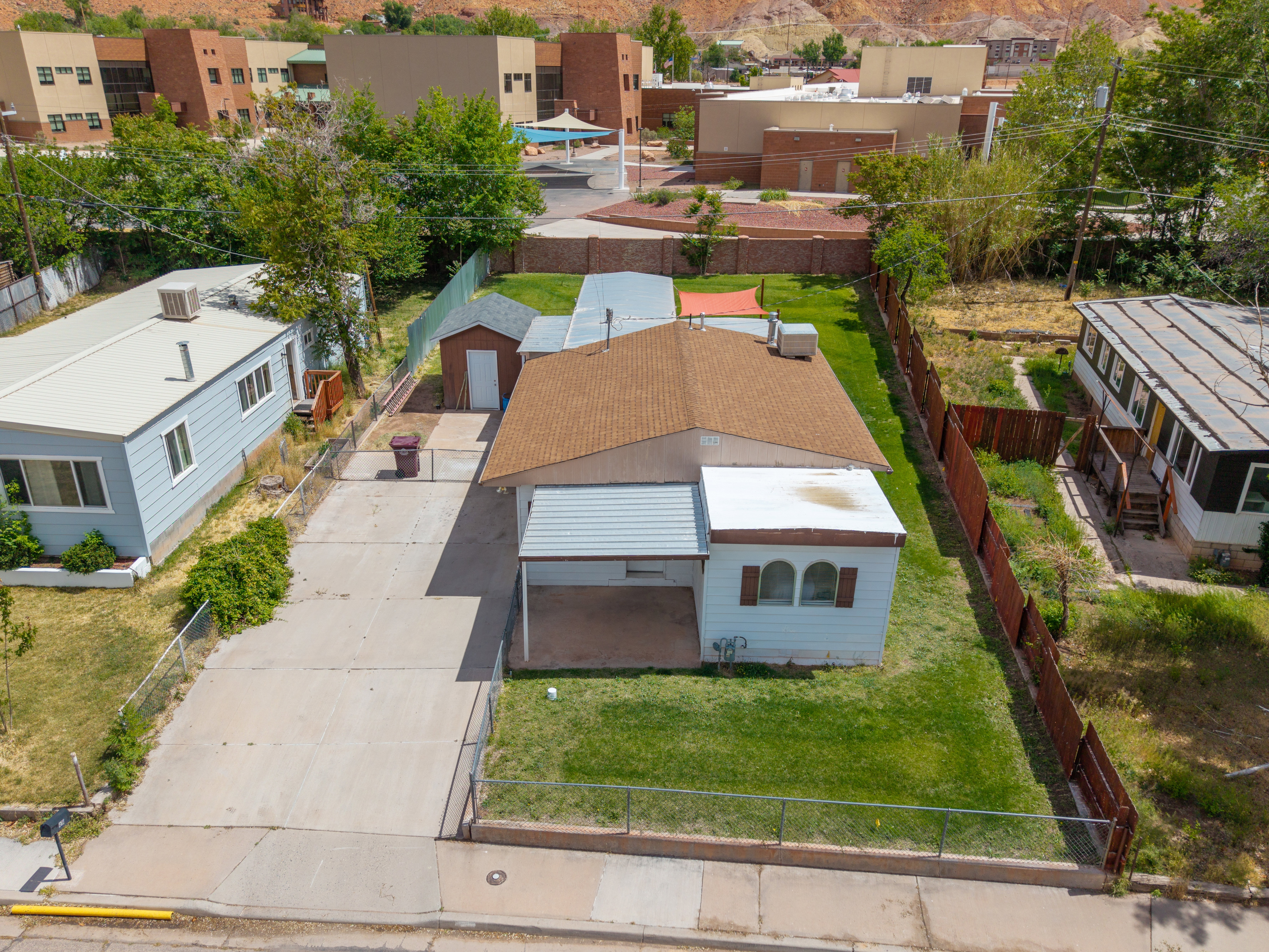 Drone / aerial view