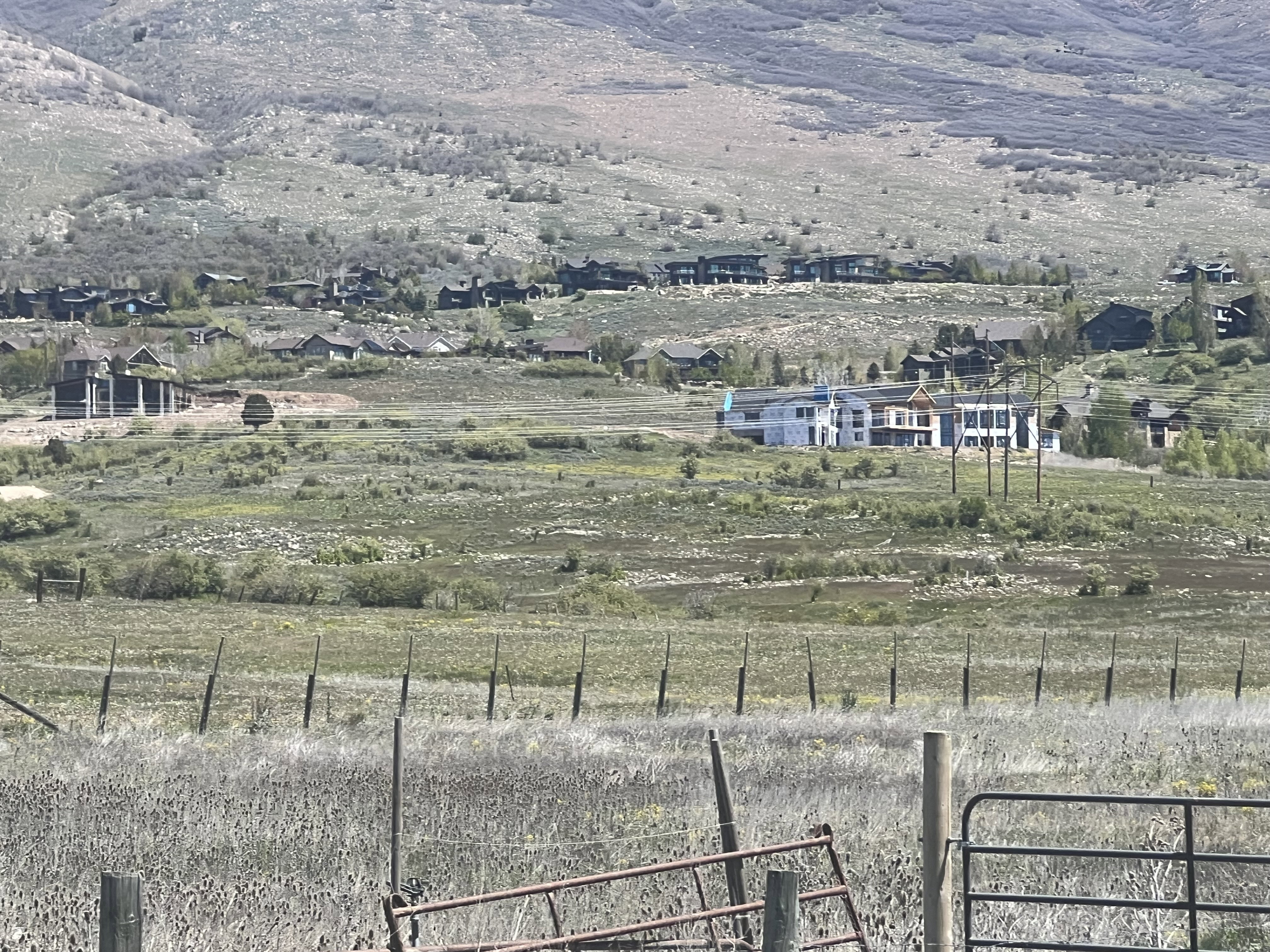 View of rural area featuring a mountain backdrop