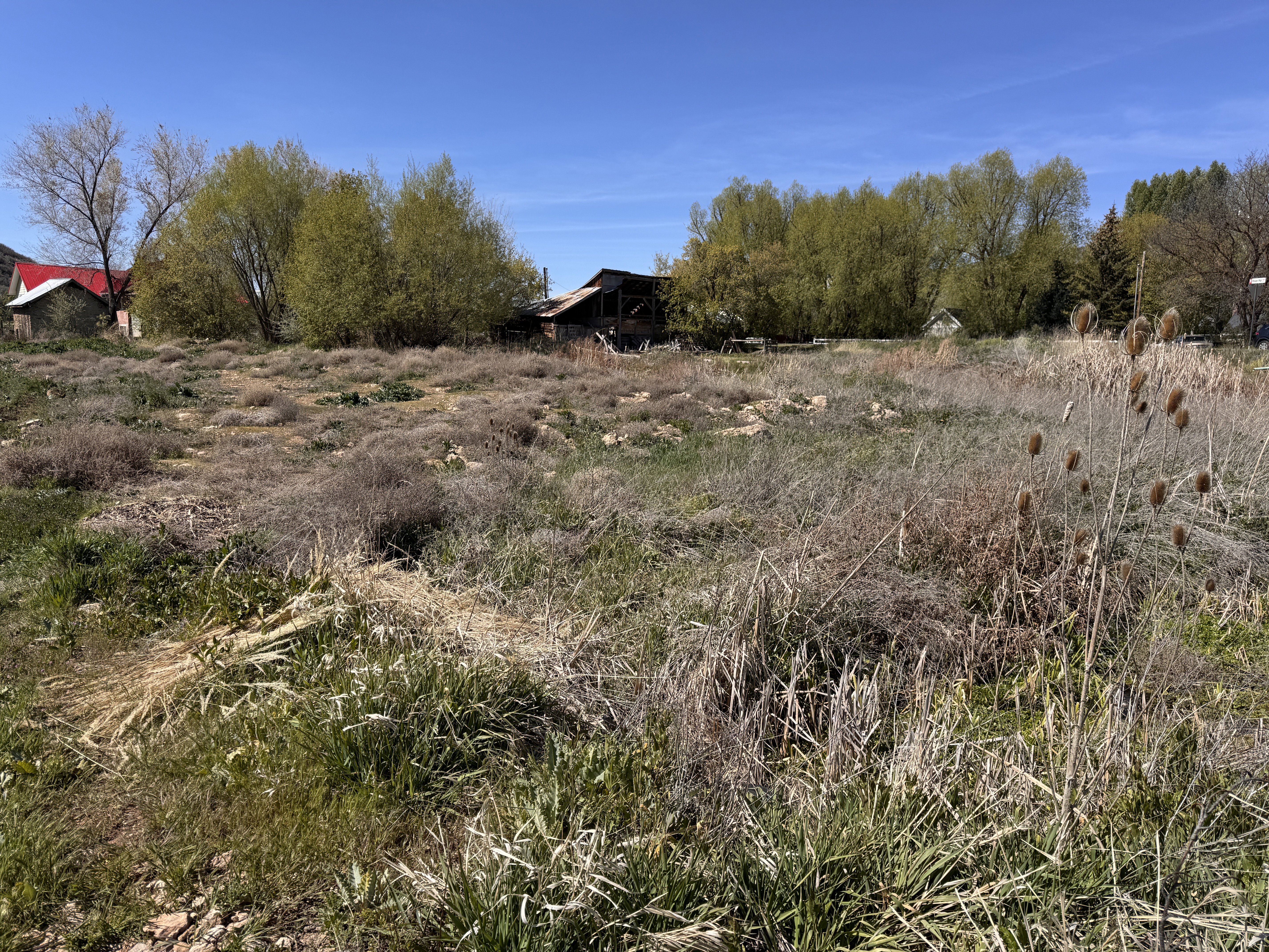 View of undeveloped land with rural landscape