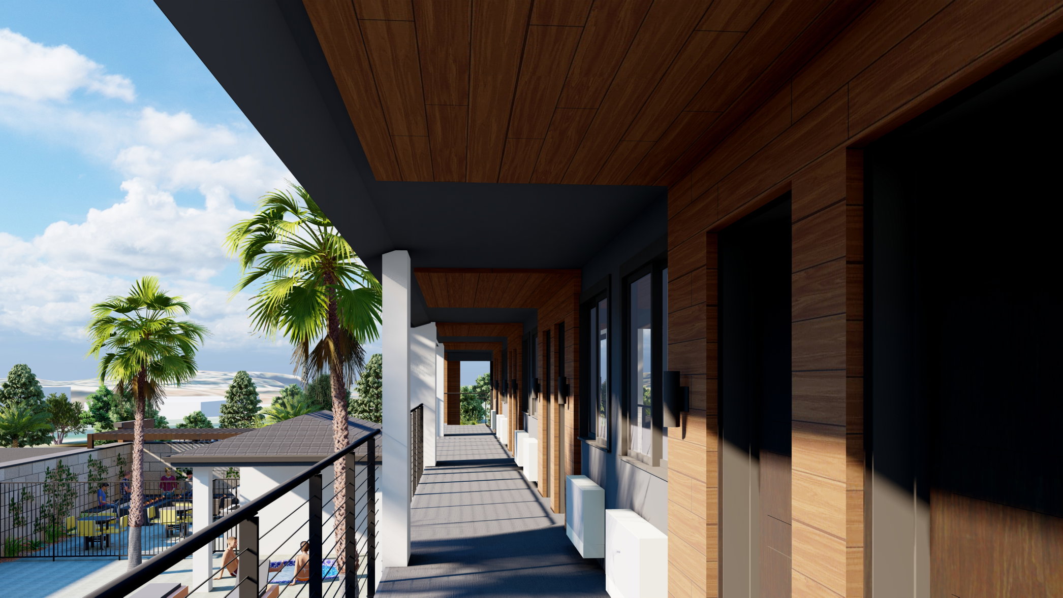 Exterior space