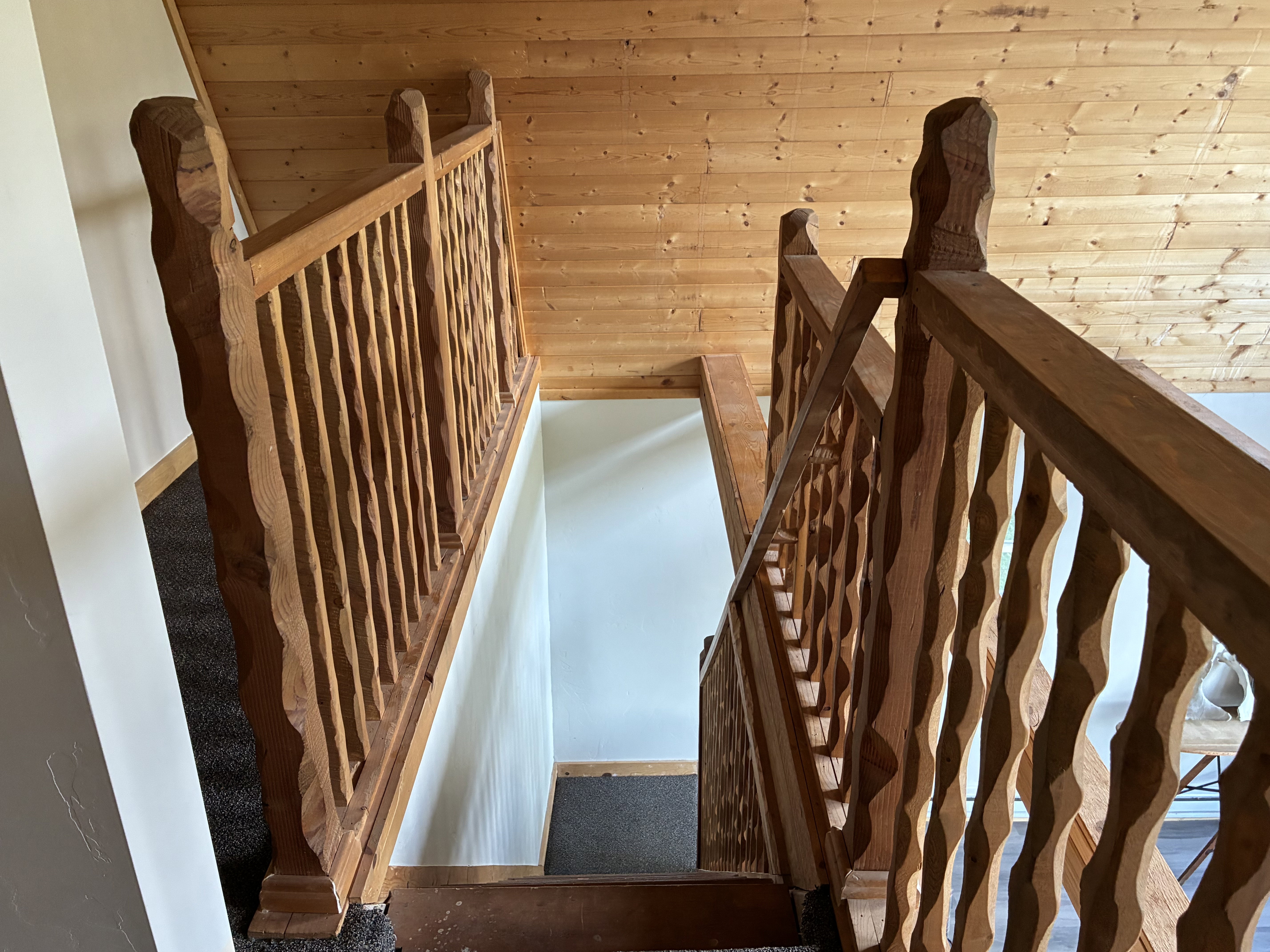 View of stairs