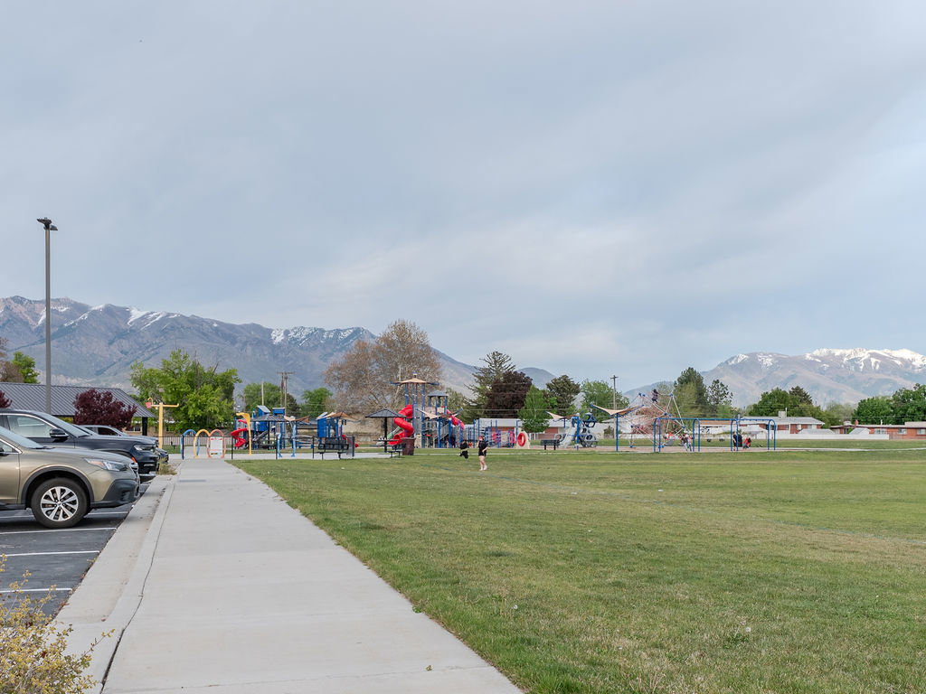 View of mountain backdrop