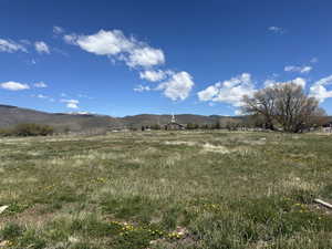 Mountain view featuring rural landscape