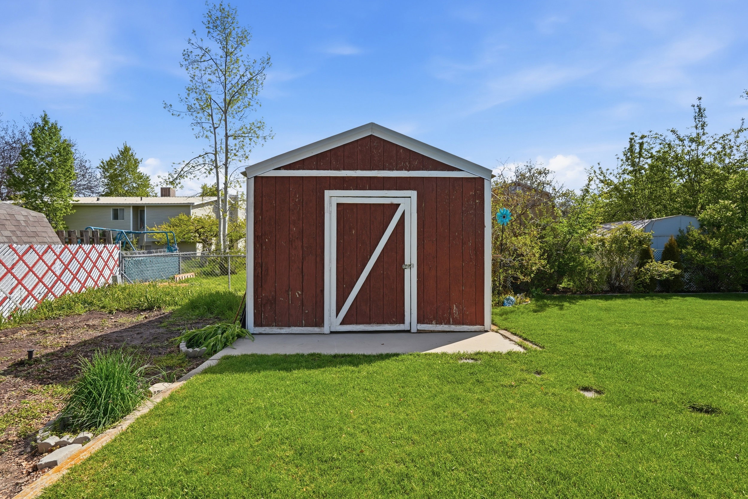 View of shed