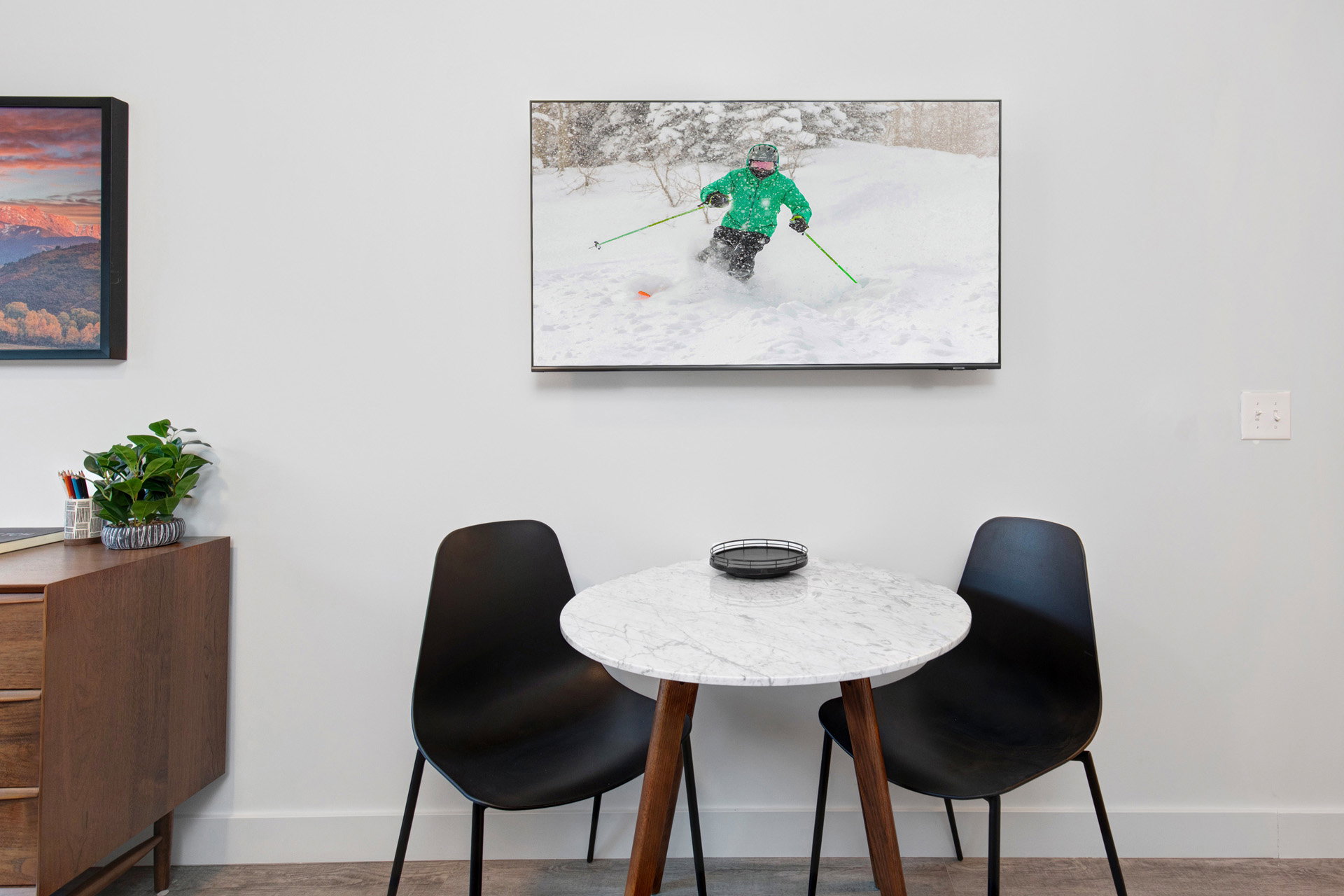 Dining room featuring baseboards