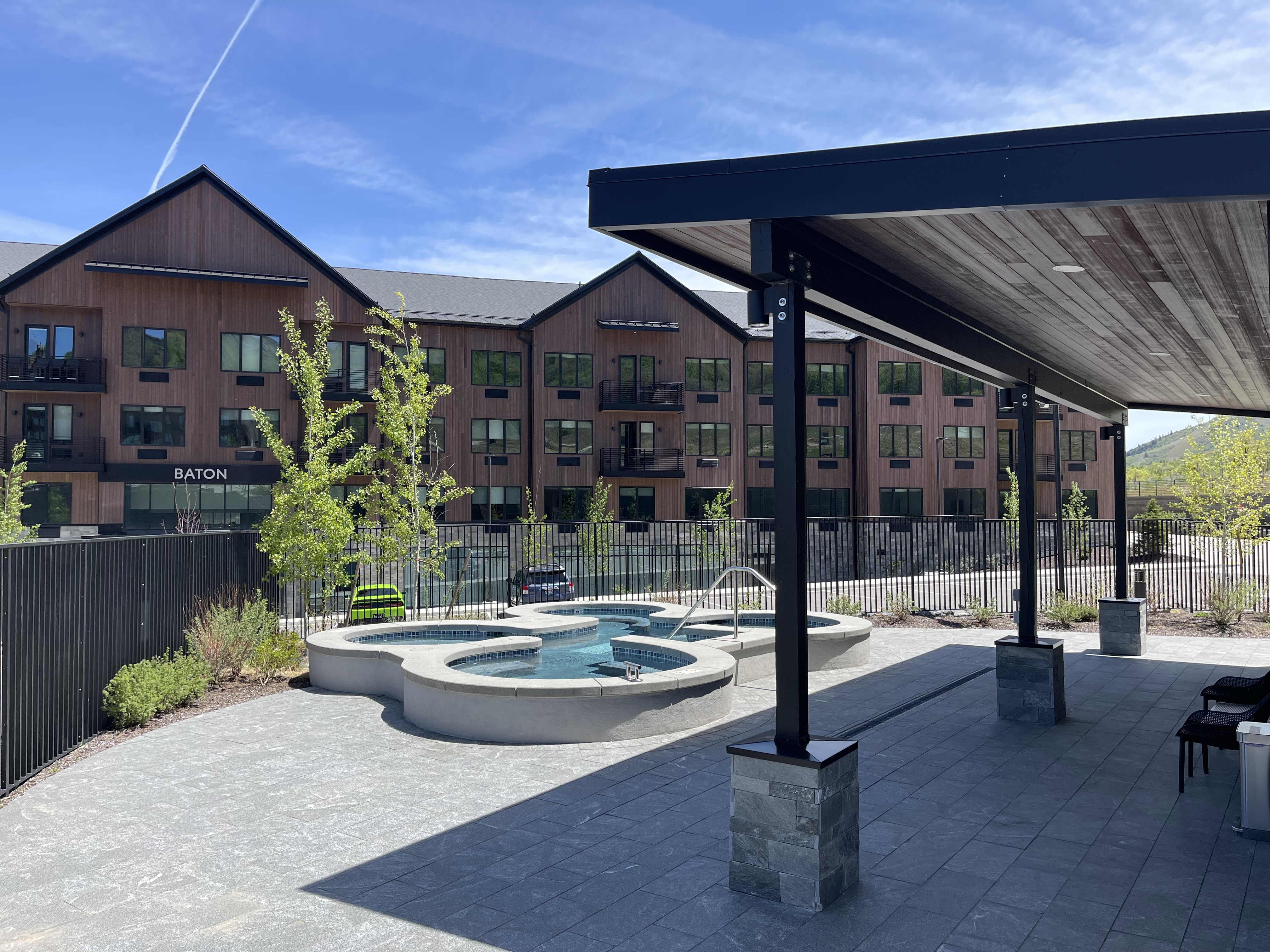 Surrounding community featuring a jacuzzi