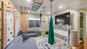 Playroom in basement