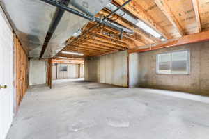 View of basement