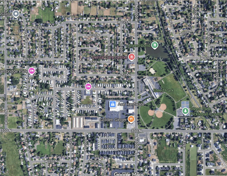 Map of property location