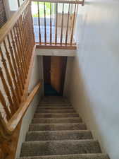 View of stairway
