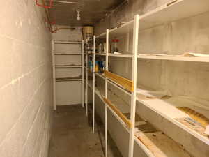 View of storage area