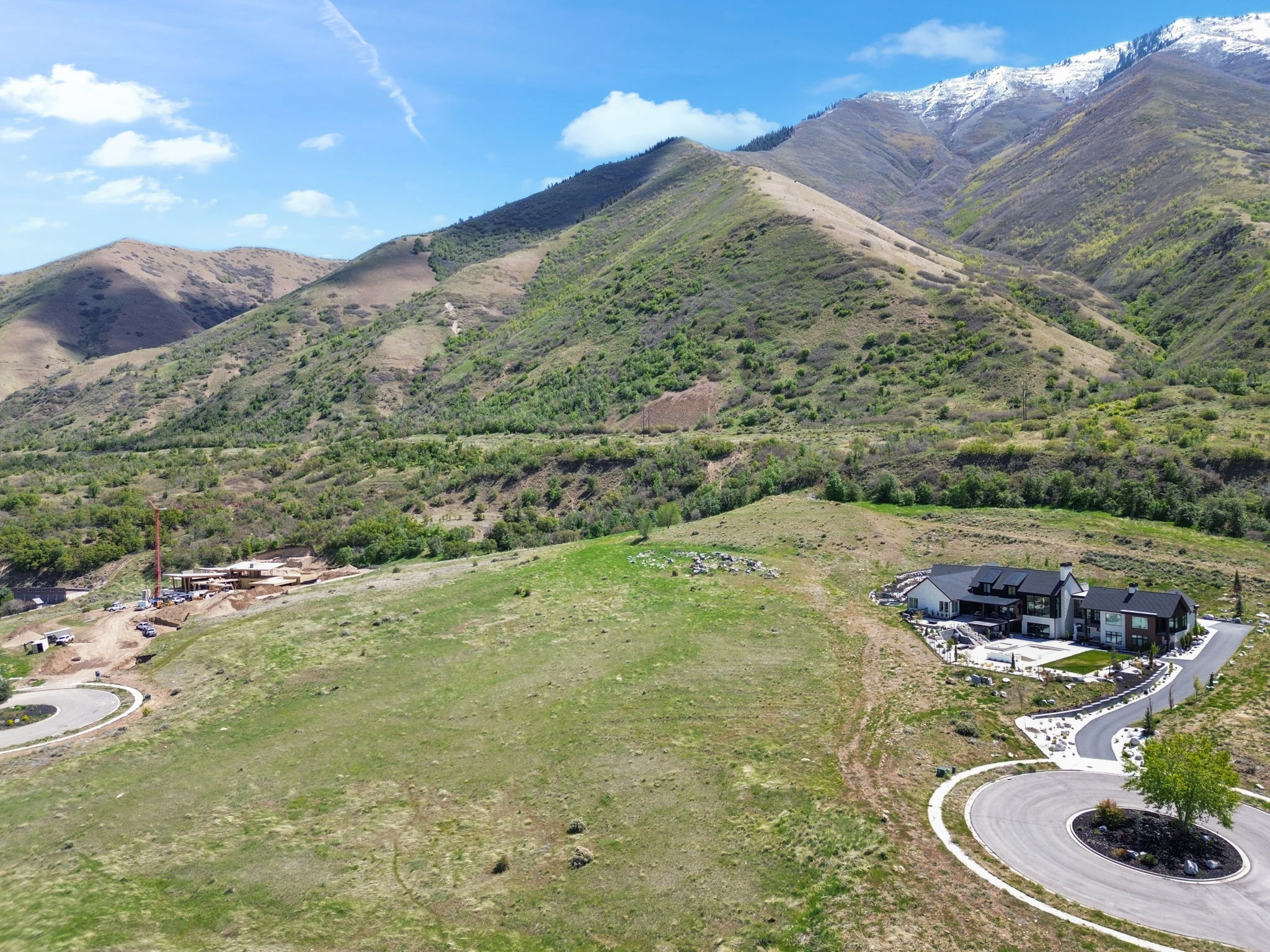 View of mountain background