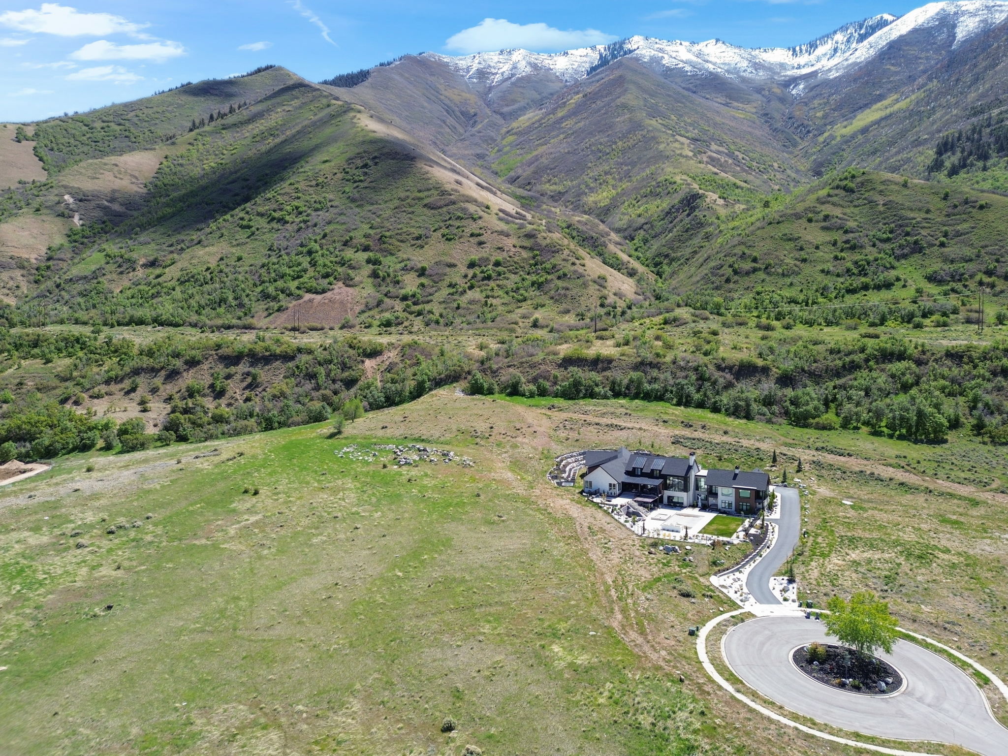 View of mountain backdrop