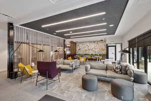View of community lobby