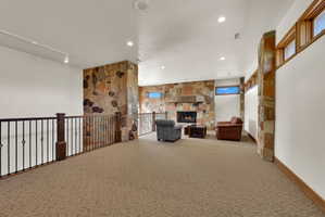Sitting area within clubhouse