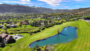 Golf Course hole #12, right off the parking and building 4.