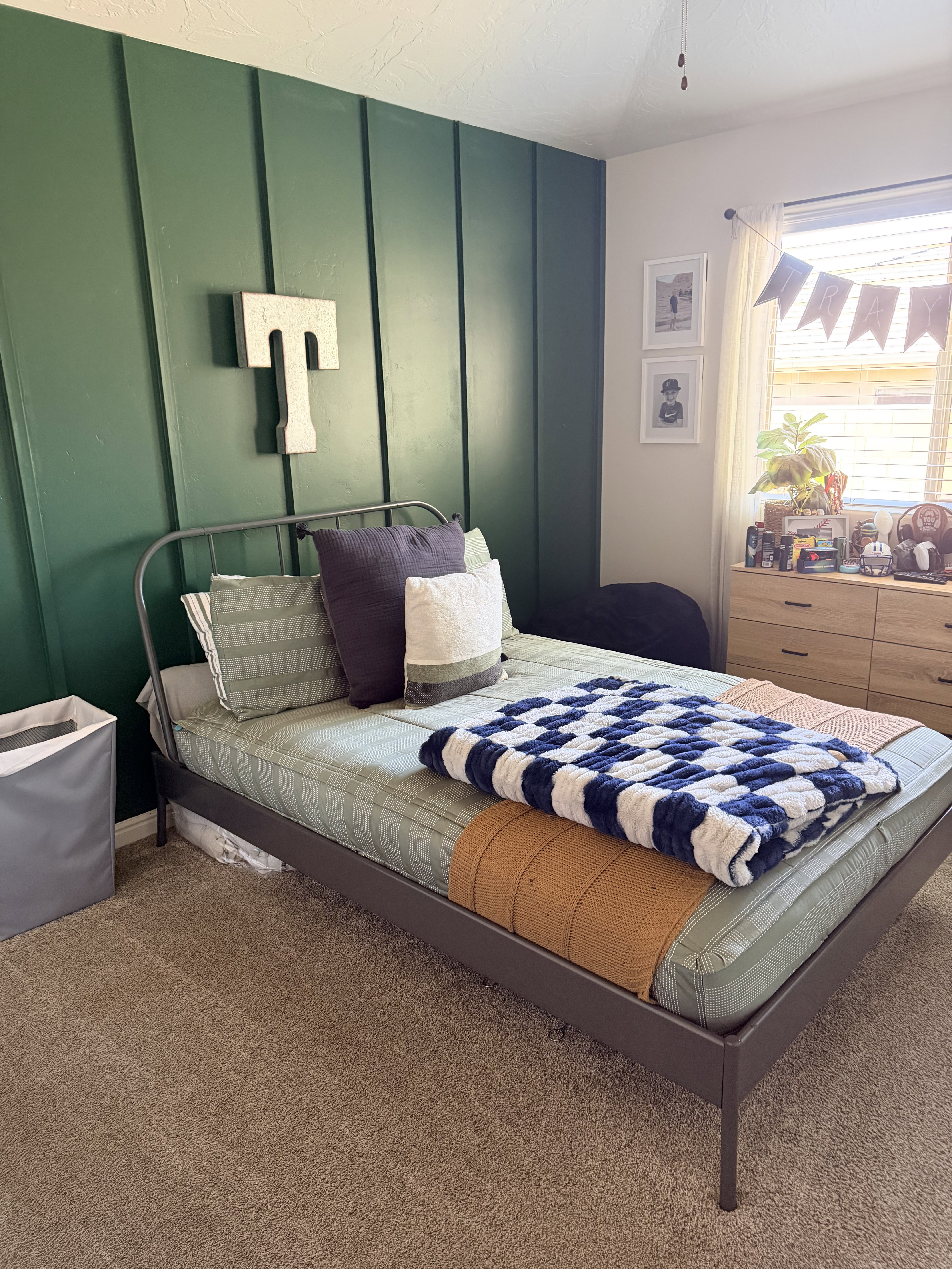 Bedroom featuring carpet flooring