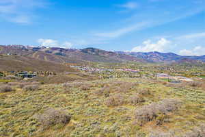 View of mountain backdrop