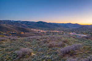 View of mountain background