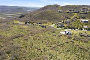 View of mountain background
