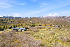 View of mountain backdrop